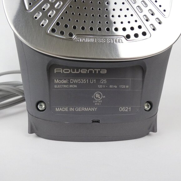 Rowenta DW5351 Focus Excel Steam Iron Stainless Soleplate 1725 Watt 400 Holes - Picture 7 of 16